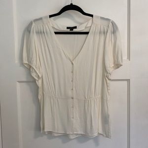 J. Crew Blouse with Cinch Waist